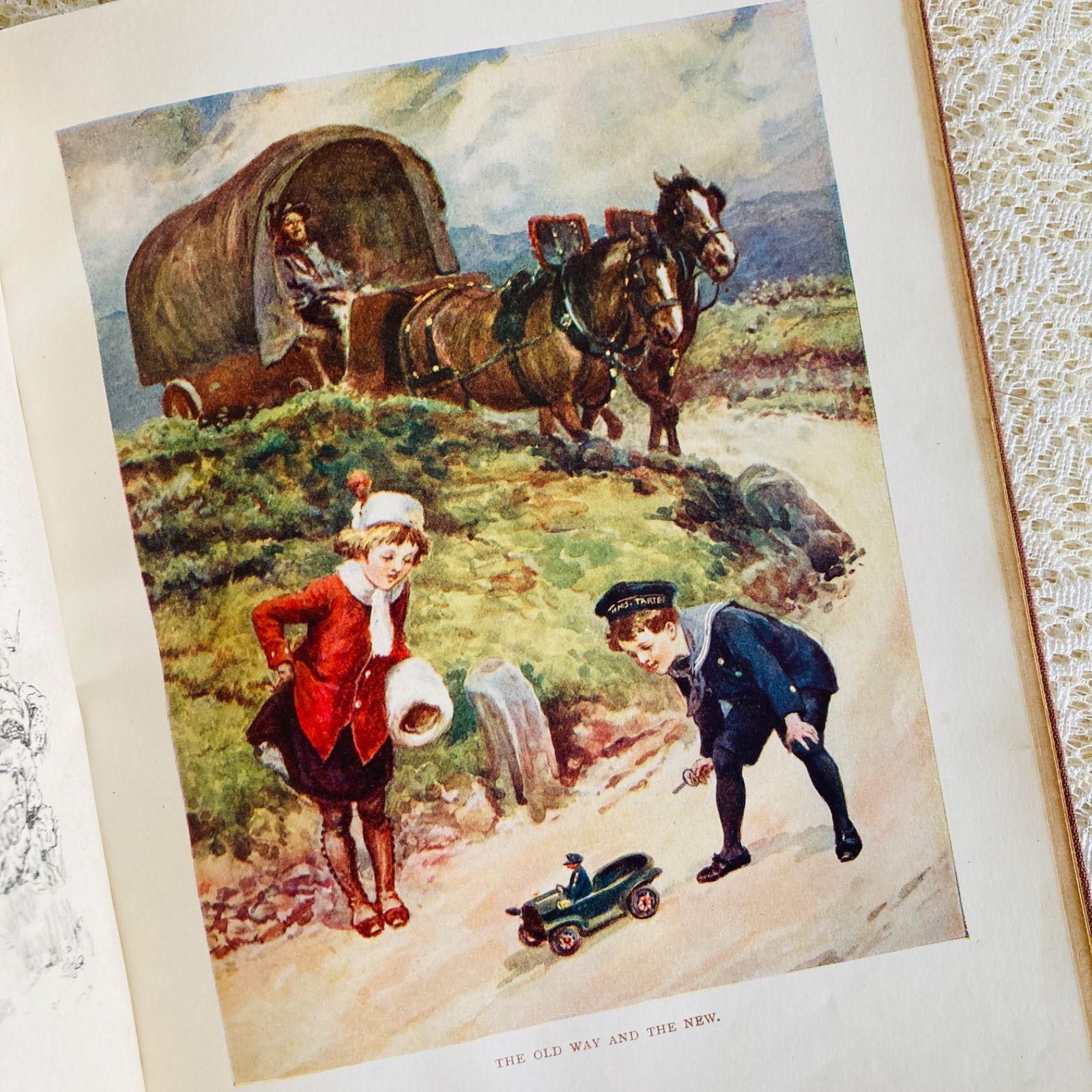 アンティーク児童書 The Prize 1915年 カラー図版12点収録 洋書・古書