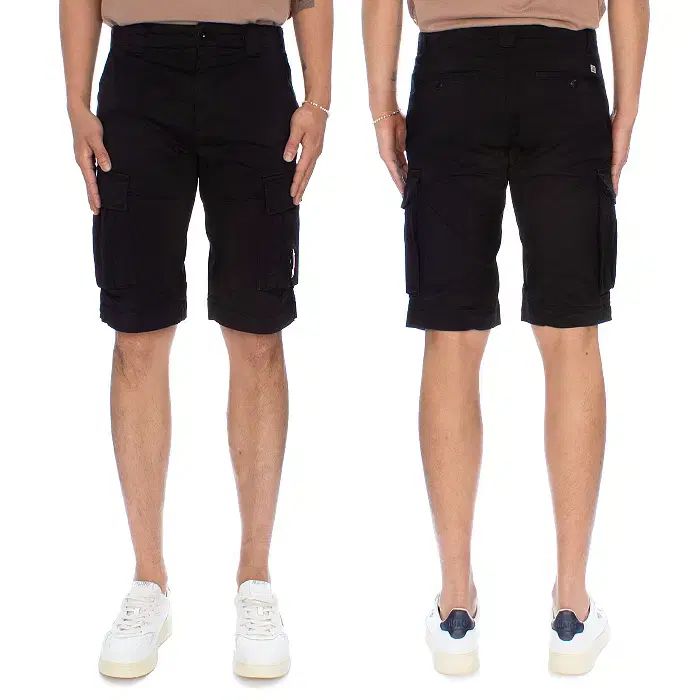 C.P. COMPANY シーピーカンパニー メンズ レンズ ワッペン ハーフパンツ 14CMBE116A 005694G 99