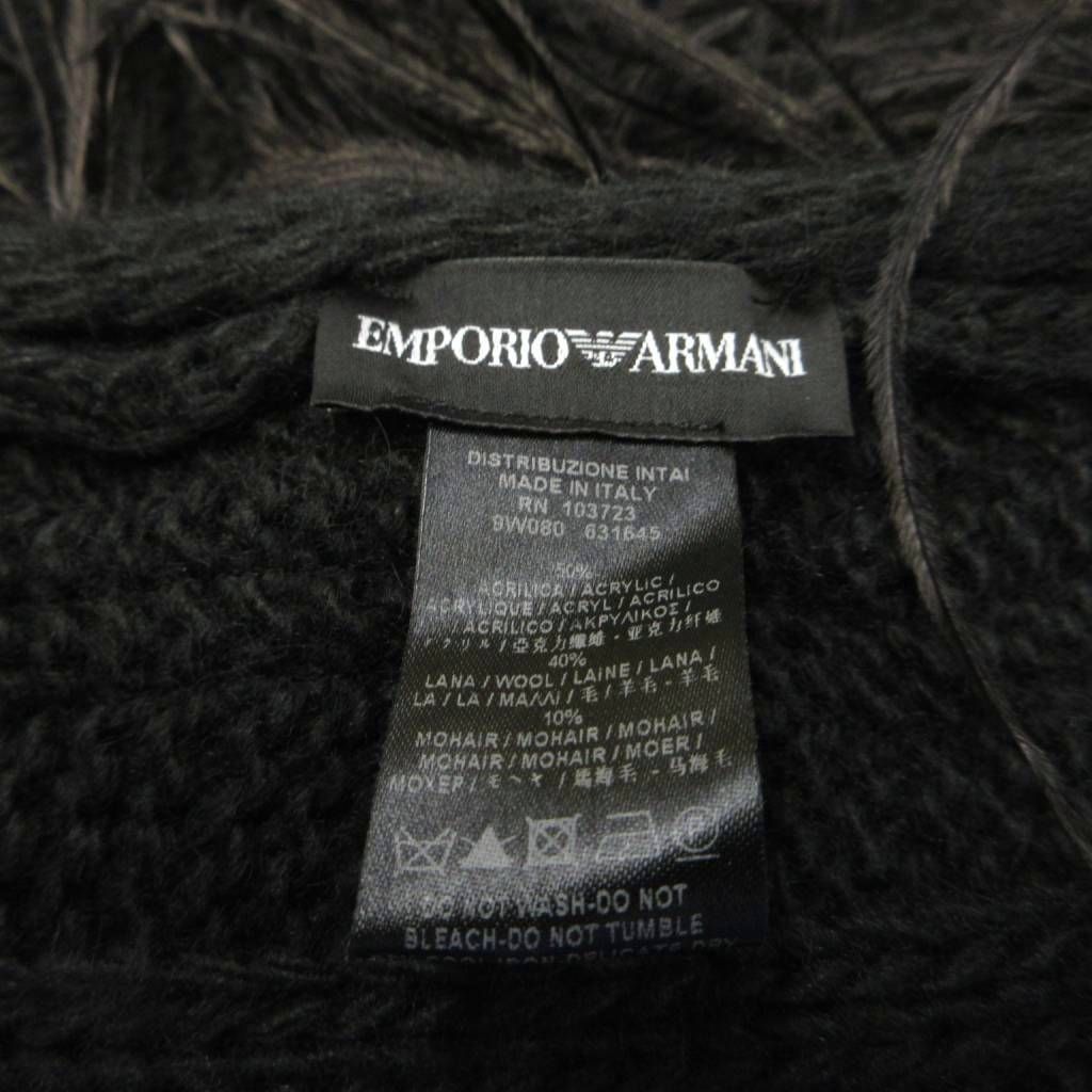 エンポリオアルマーニ EMPORIO ARMANI ショートポンチョ ケープ