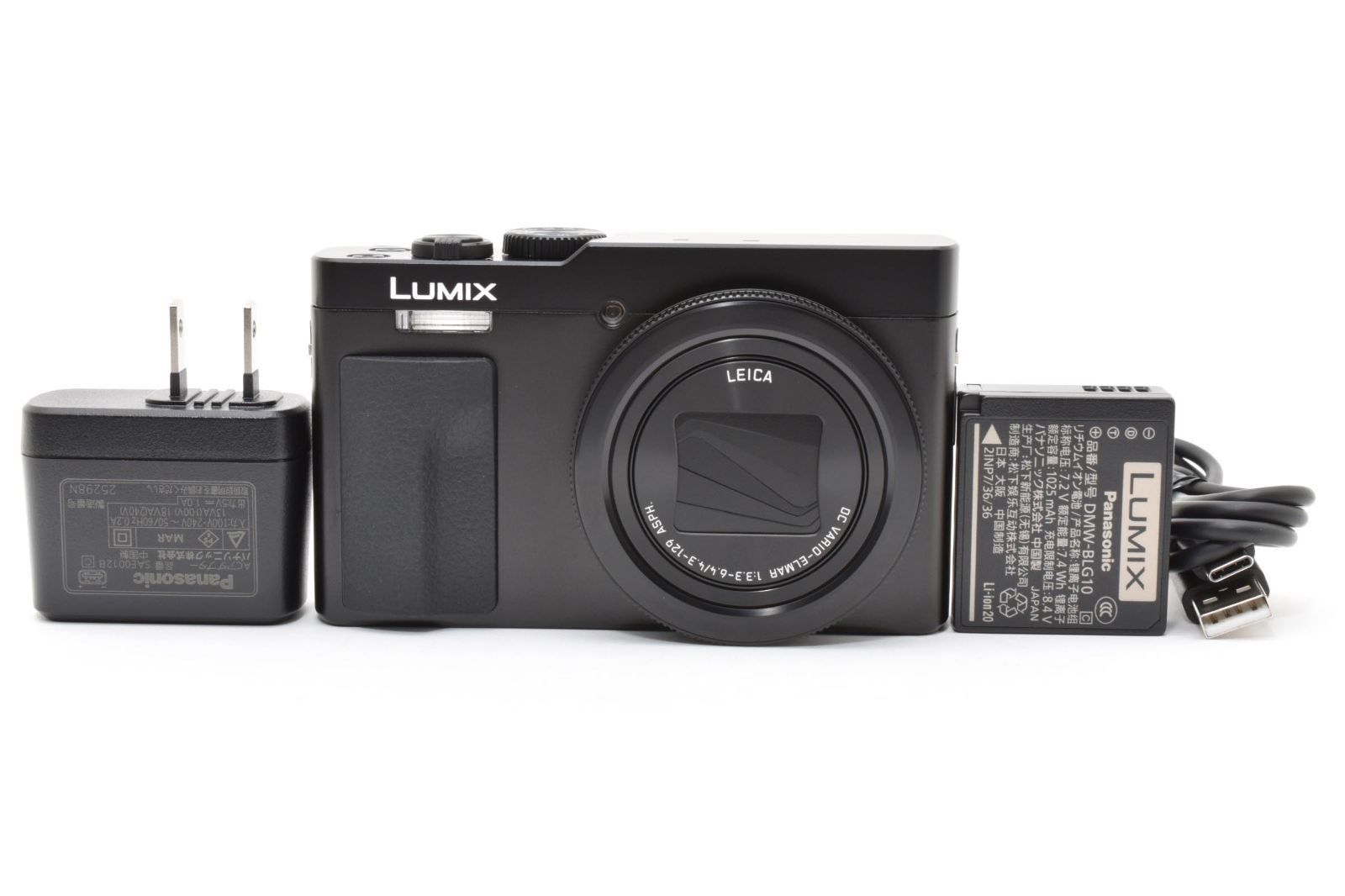 【返品保証】★新品級★パナソニック Panasonic LUMIX DC-TZ99-K ブラック★ L649#8194 45,370円