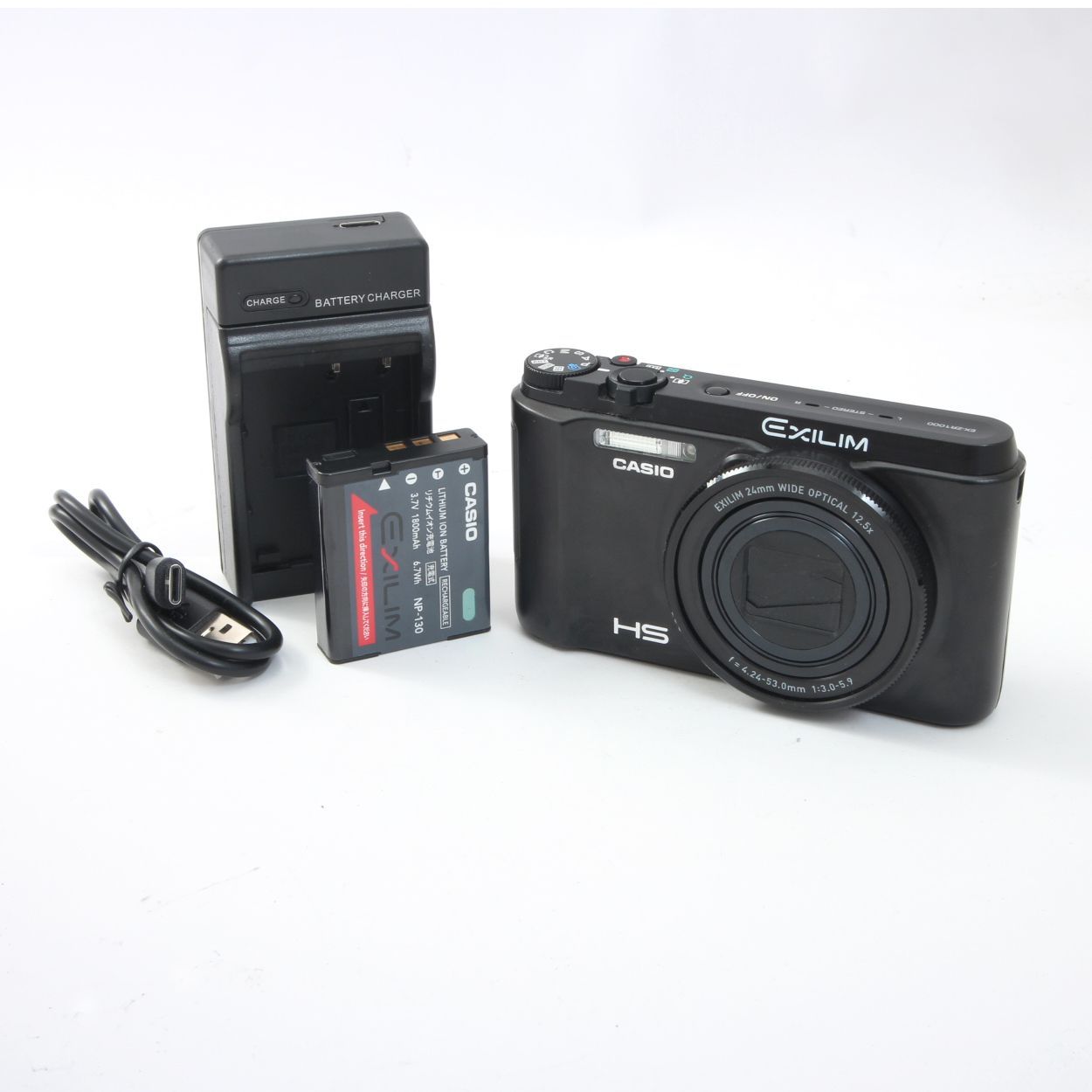 カシオ CASIO EXILIM EX-ZR1000 ブラック コンパクトデジタルカメラ
