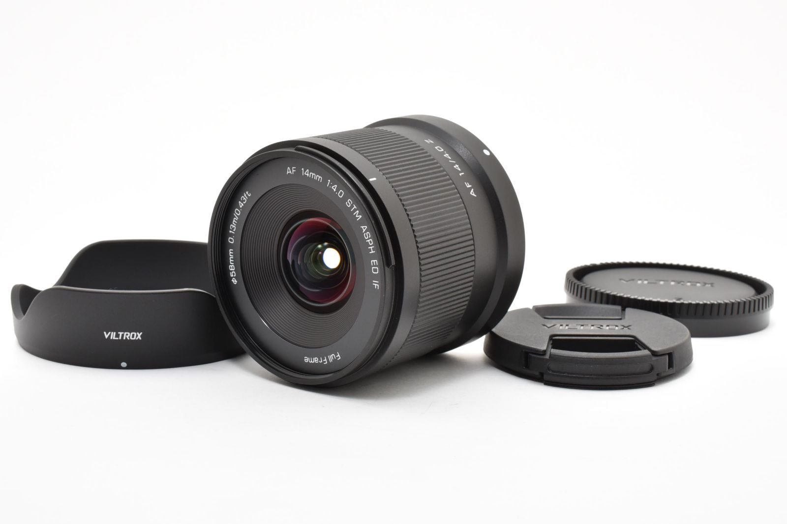 【返品保証】★新品級★ビルトロックス VILTROX AF 14mm F4 AIR ニコンZ★ L176#8233
