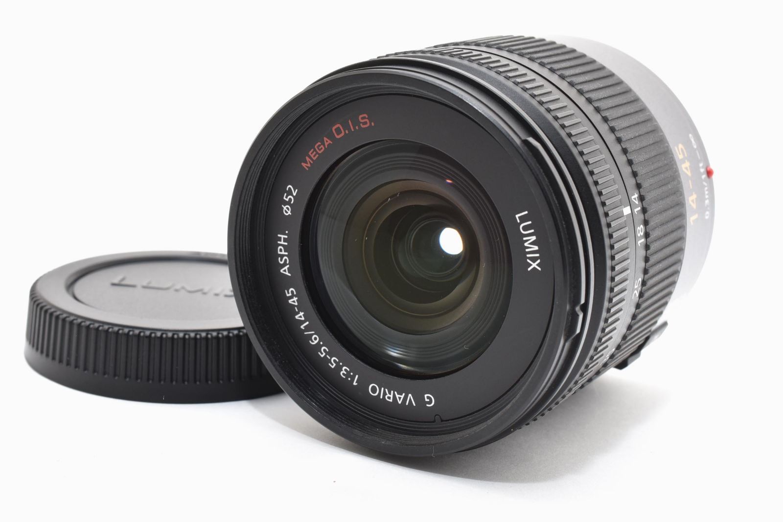【返品保証】★美品★パナソニック PANASONIC LUMIX G VARIO 14-42mm F3.5-5.6★ L33#8214