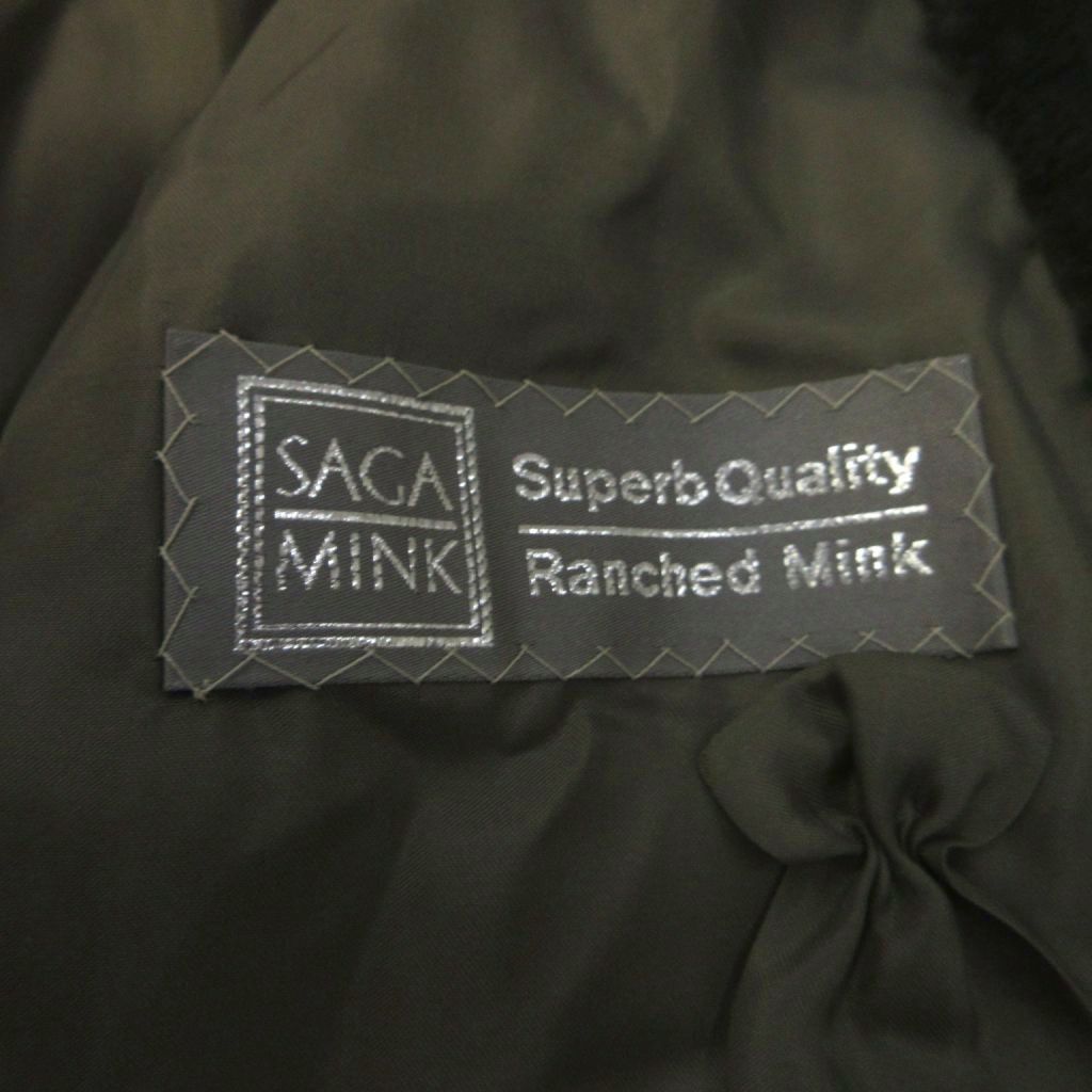 サガミンク SAGA MINK ファーコート ミンクファー 毛皮 シェアード