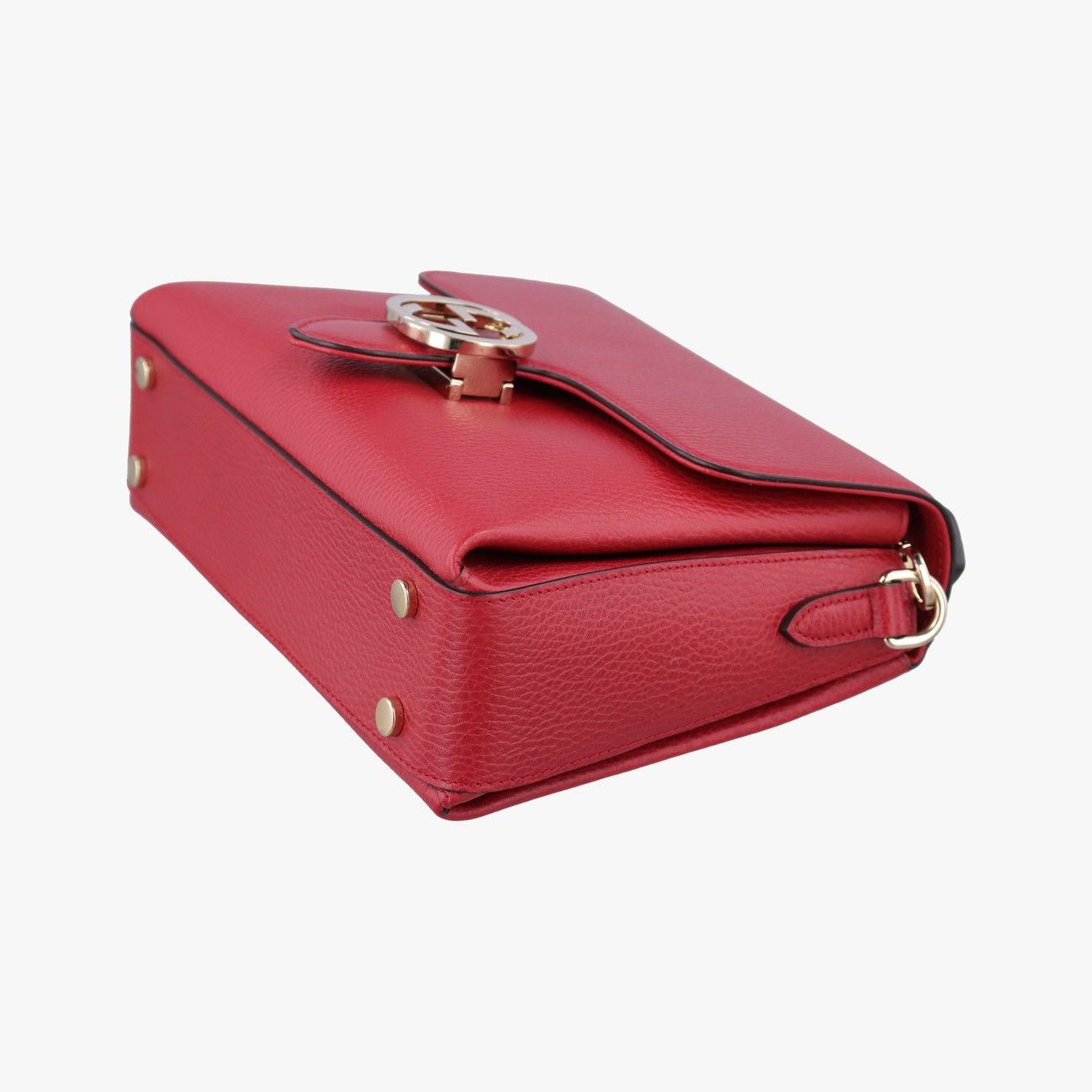 グッチGucciインターロッキングG レッド レザー 510302 A027422213