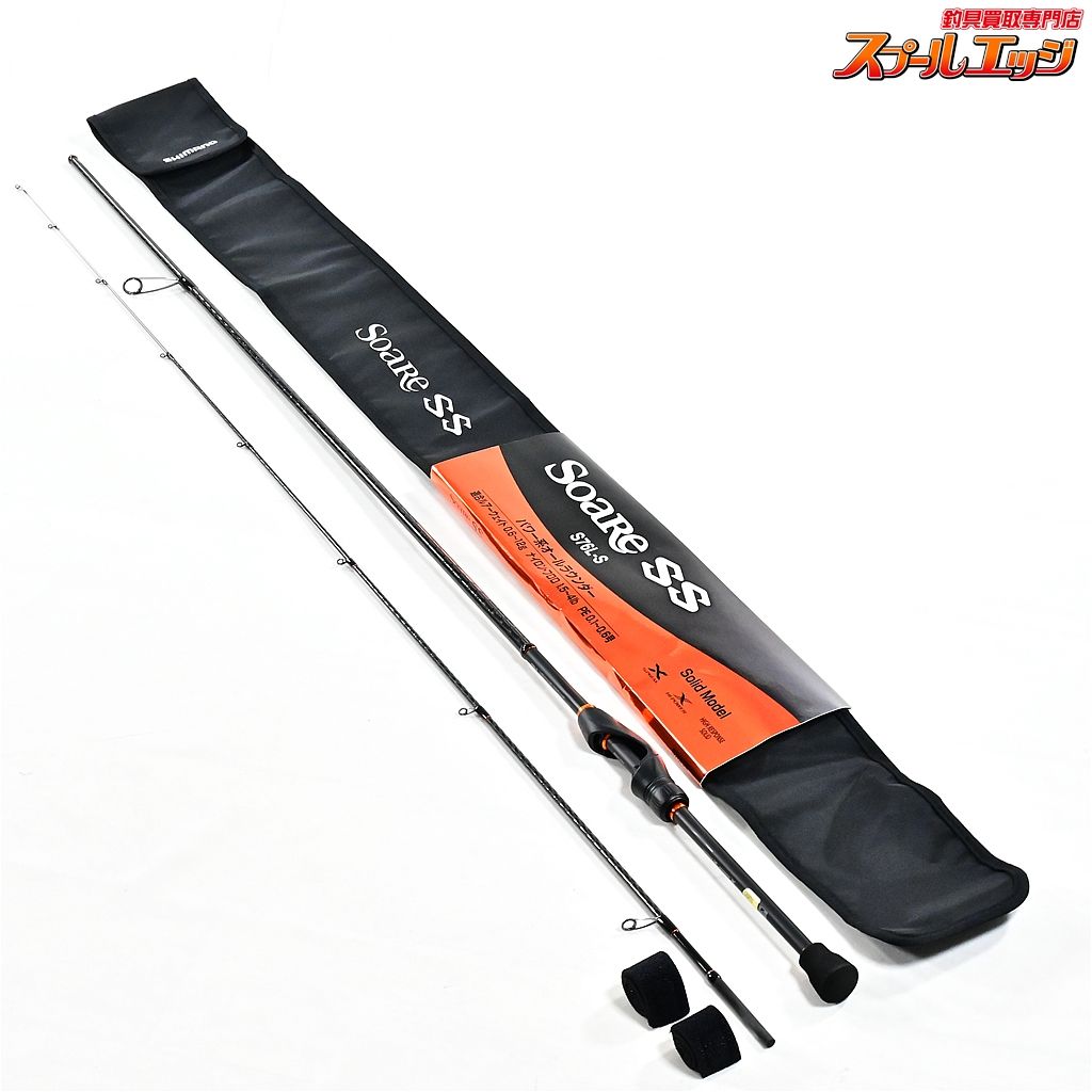 ★☆【シマノ】 22ソアレ SS S76L-S 使用2回 SHIMANO Soare メバル アジ メッキ K_159★☆v48655