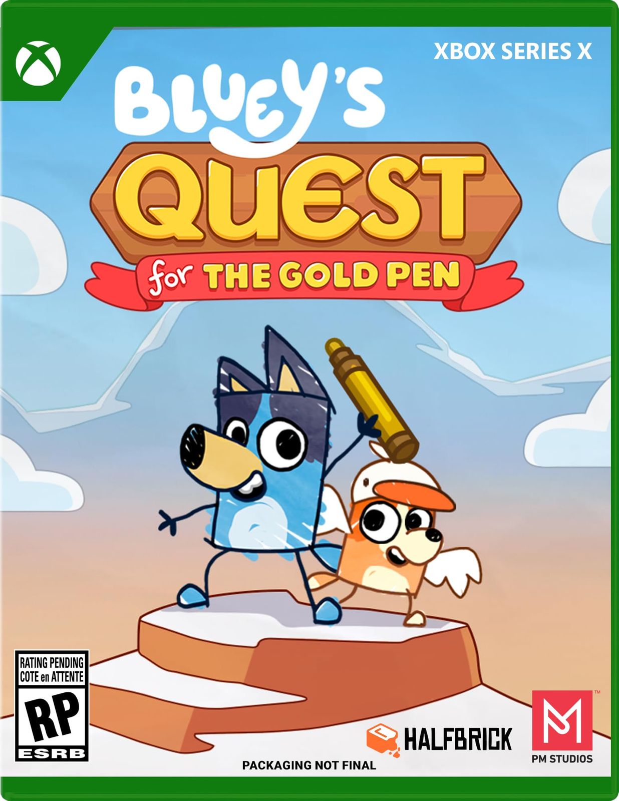 Bluey's Quest for The Gold Pen (輸入版:北米) - Xbox Series X