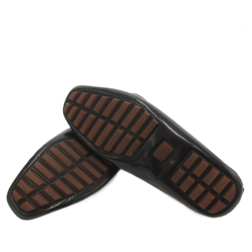 グッチ GUCCI バンブー ビットローファー スリッポン シューズ レザー