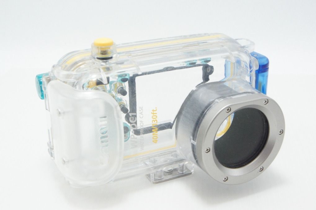 良品 Canon キヤノン ウォータープルーフケース WP-DC1 元箱付 260624s 良品 Canon キヤノン ウォータープルーフケース WP-DC1 元箱付 260624s