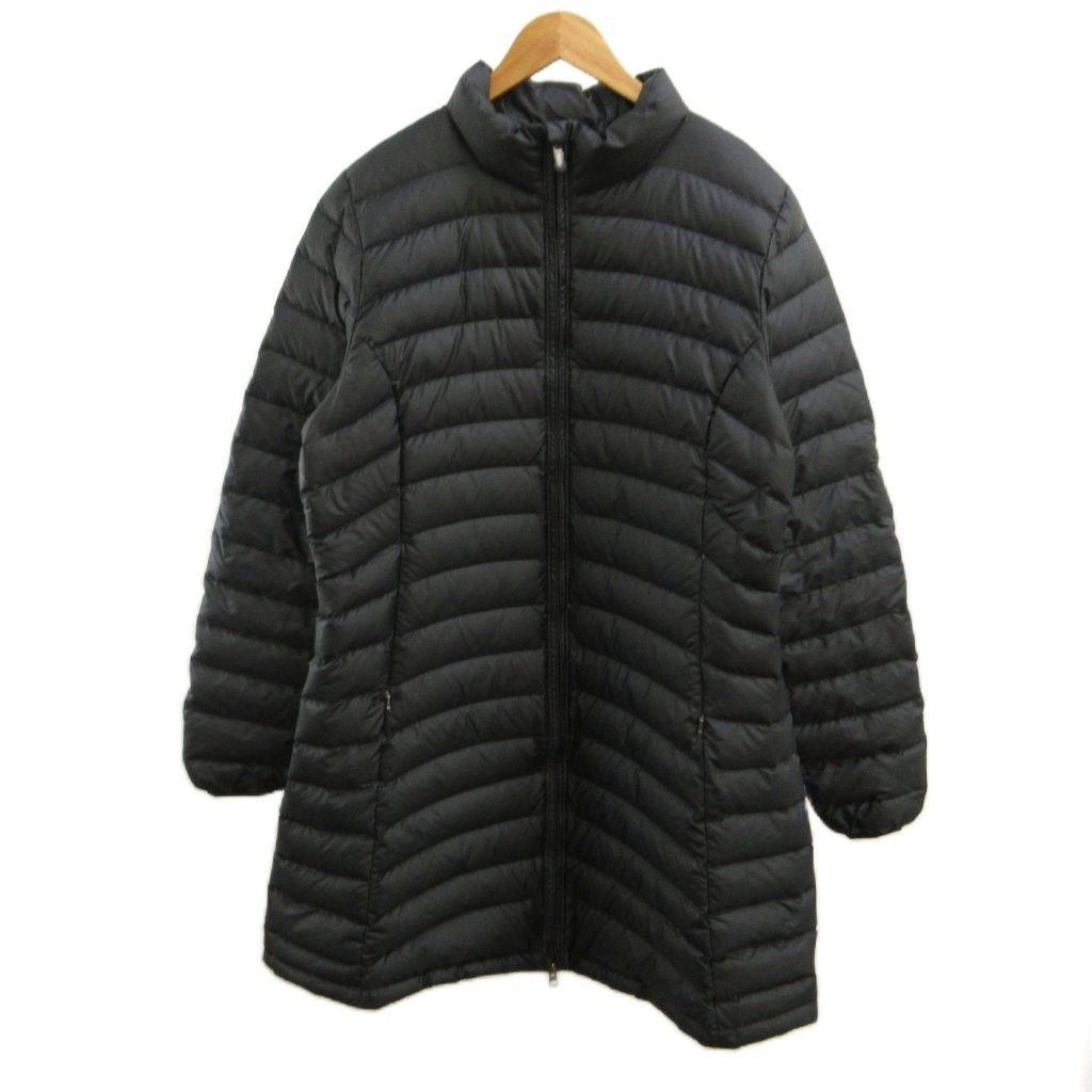パタゴニア Patagonia ダウンジャケット 上着 黒 ブラック 無地