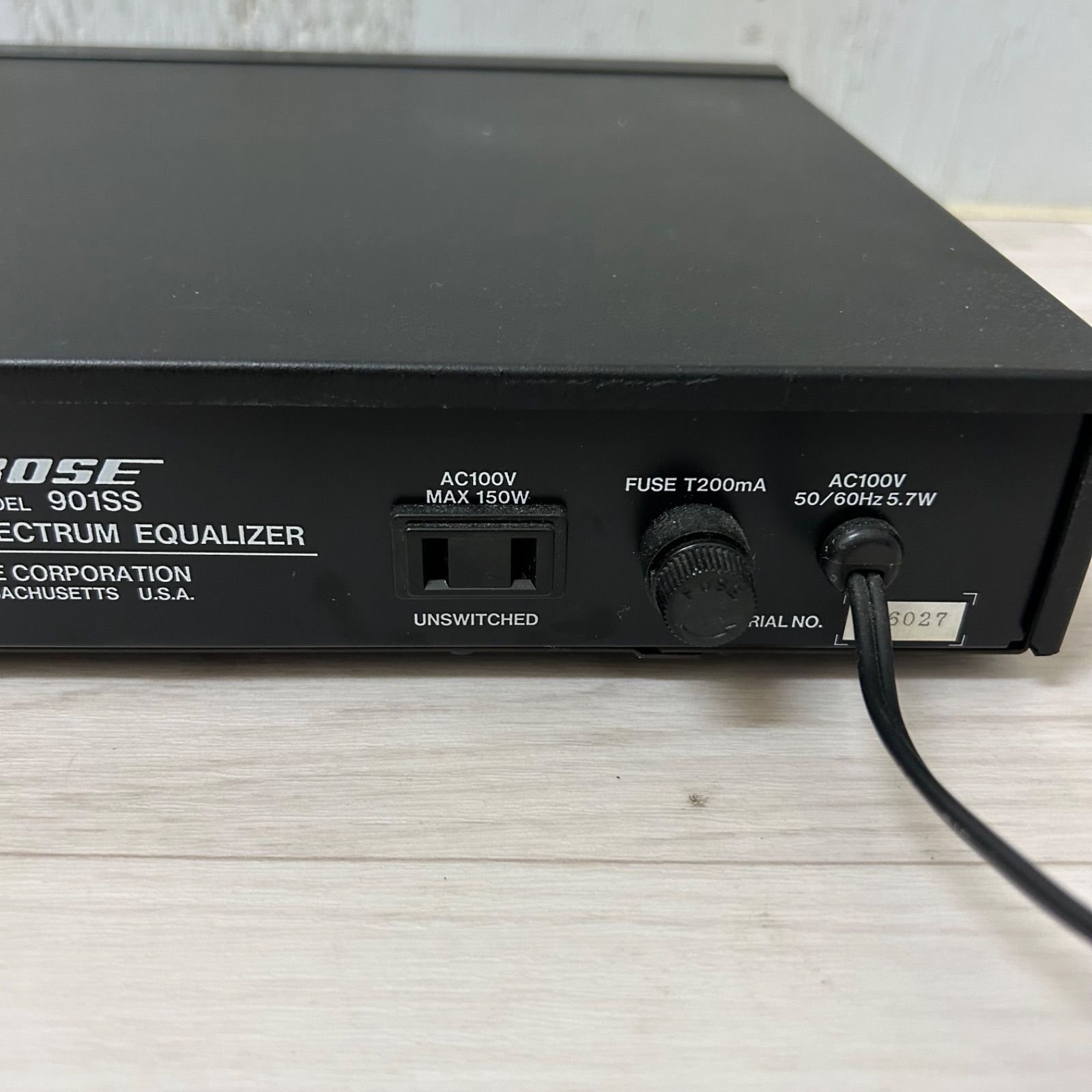 BOSE ボーズ イコライザー 901SS EQUALIZER ケーブル付 動作確認済 《J