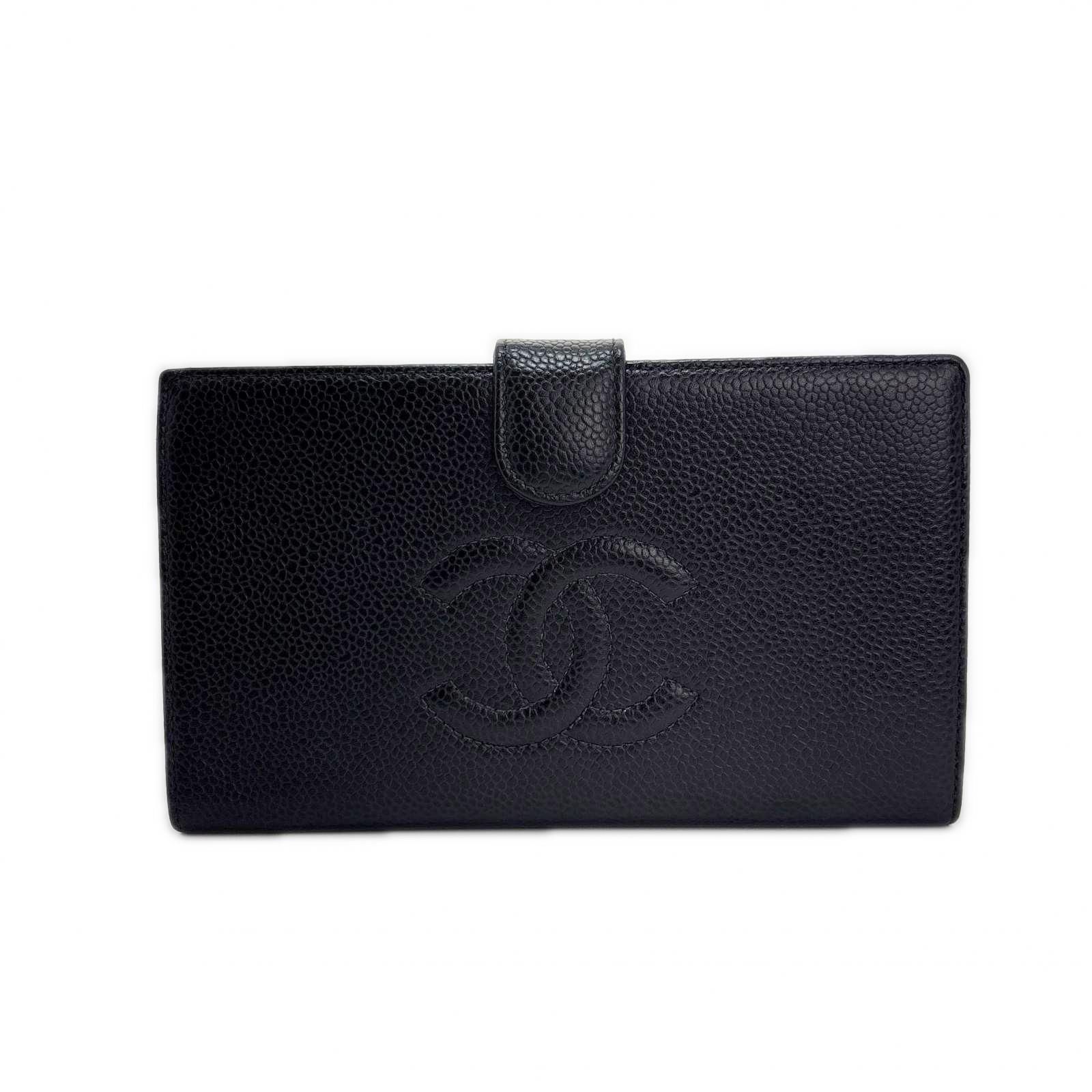 CHANEL シャネル 財布 ココマーク がま口長財布 サイフ・小物 A13498