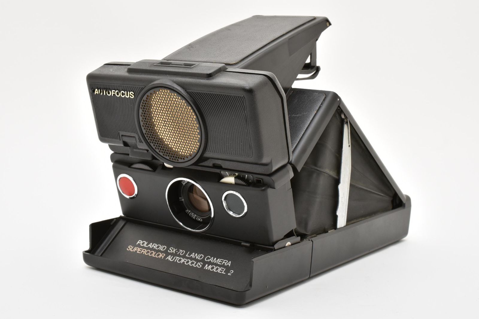 ★希少品★ ポラロイド POLAROID SX-70 LAND CAMERA SUPERCOLOR AUTOFOCUS MODEL 2 インスタントフィルムカメラ OB4442 #4899