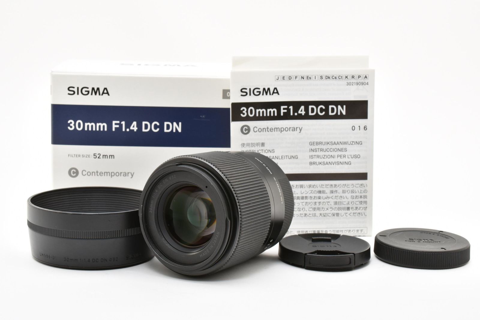 ★美品★ シグマ SIGMA 30mm F1.4 DC DN Contemporary フジフイルムXマウント OL4437 #250 26,000円