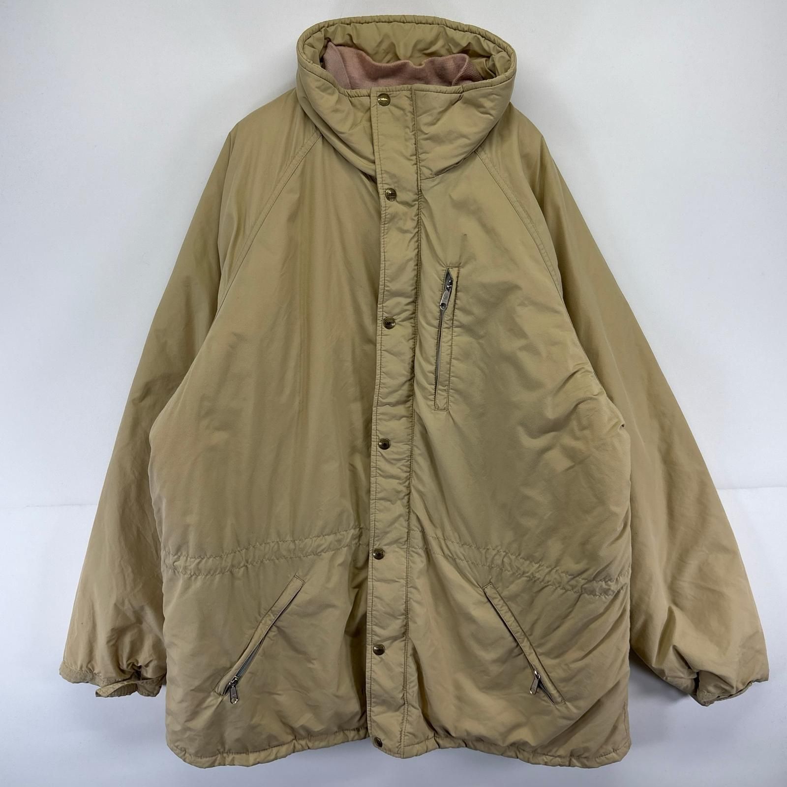 古着 80's/80年代 ヴィンテージ エルエルビーン L.L.Bean USA製 ジャケット ペノブスコットJKT コート 2XL ベージュ系 メンズ