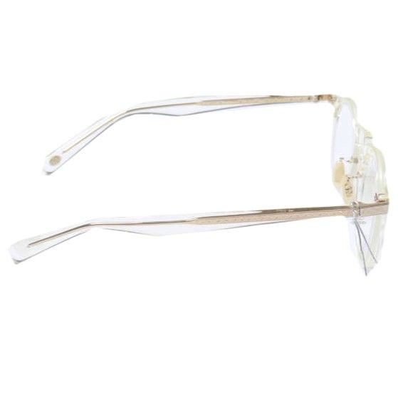 新品 EYEVAN アイヴァン 日本製 BERMAN バーマン メガネ ECRU/CLEAR(度 