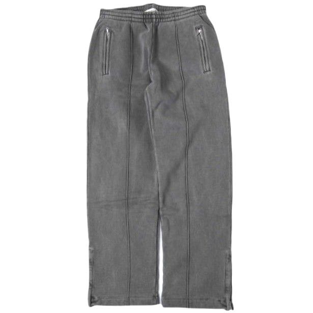 新品 OUR LEGACY アワーレガシー 25AW ポルトガル製 TRACK PANTS トラックパンツ M4256TW 46 Worn Black Hefty Fleece 定価84,700円 スウェットパンツ ボトムス g27081