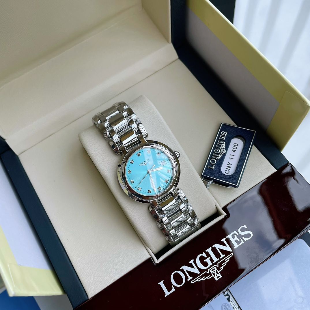 LONGINES ロンジン レディース腕時計 30mm｜ダイヤモンド文字盤×スイス