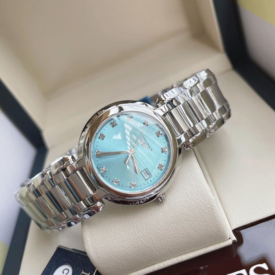 LONGINS 腕時計 LONGINES ロンジン レディース腕時計 30mm｜ダイヤモンド文字盤×スイス