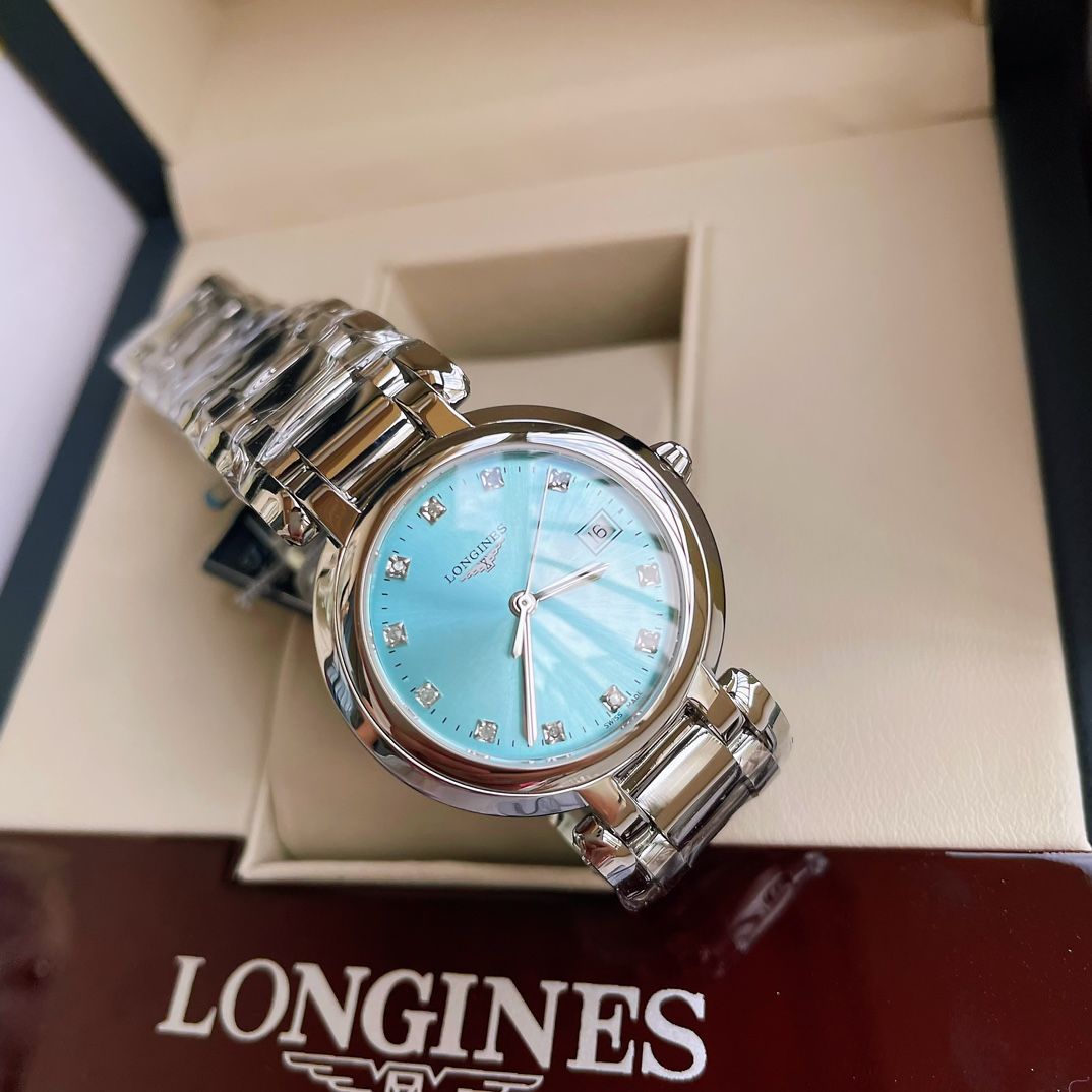 LONGINS 腕時計 LONGINES ロンジン レディース腕時計 30mm｜ダイヤモンド文字盤×スイス