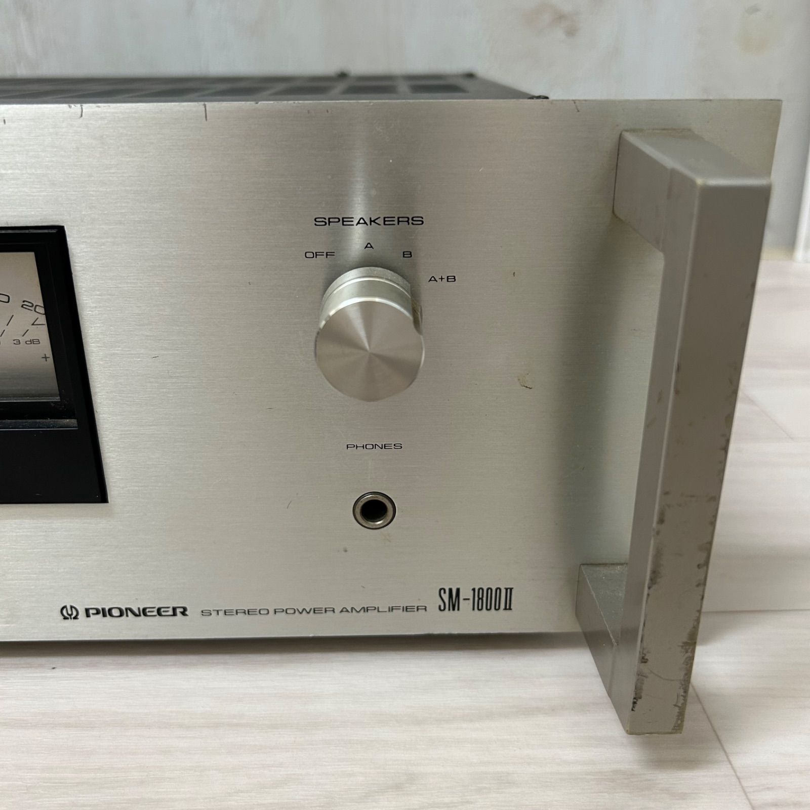pioneer パイオニア SM-1800Ⅱ パワーアンプ 動作確認済 プリメイン