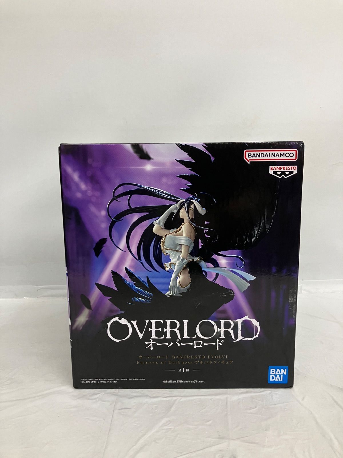 未開封 オーバーロード BANPRESTO EVOLVE アルベド フィギュア 4個