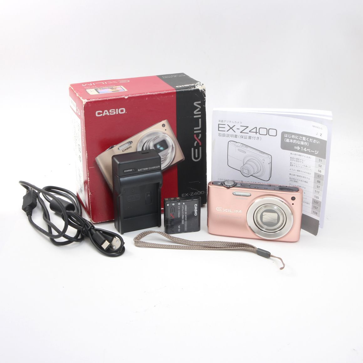 カシオ CASIO EXILIM EX-Z400 ピンク コンパクトデジタルカメラ - メルカリ