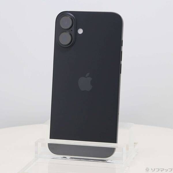ソフマップ 〔中古品〕 iPhone16 Plus 128GB ブラック MXVA3J／A SIMフリー【262】