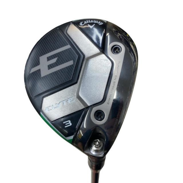 【中古】 キャロウェイ ELYTE 3W フェアウェイウッド FW VENTUS GREEN 50 for CW(ELYTE FW) (フレックスSR) メンズ 男性用 右利き 右用 Cランク ゴルフクラブ
