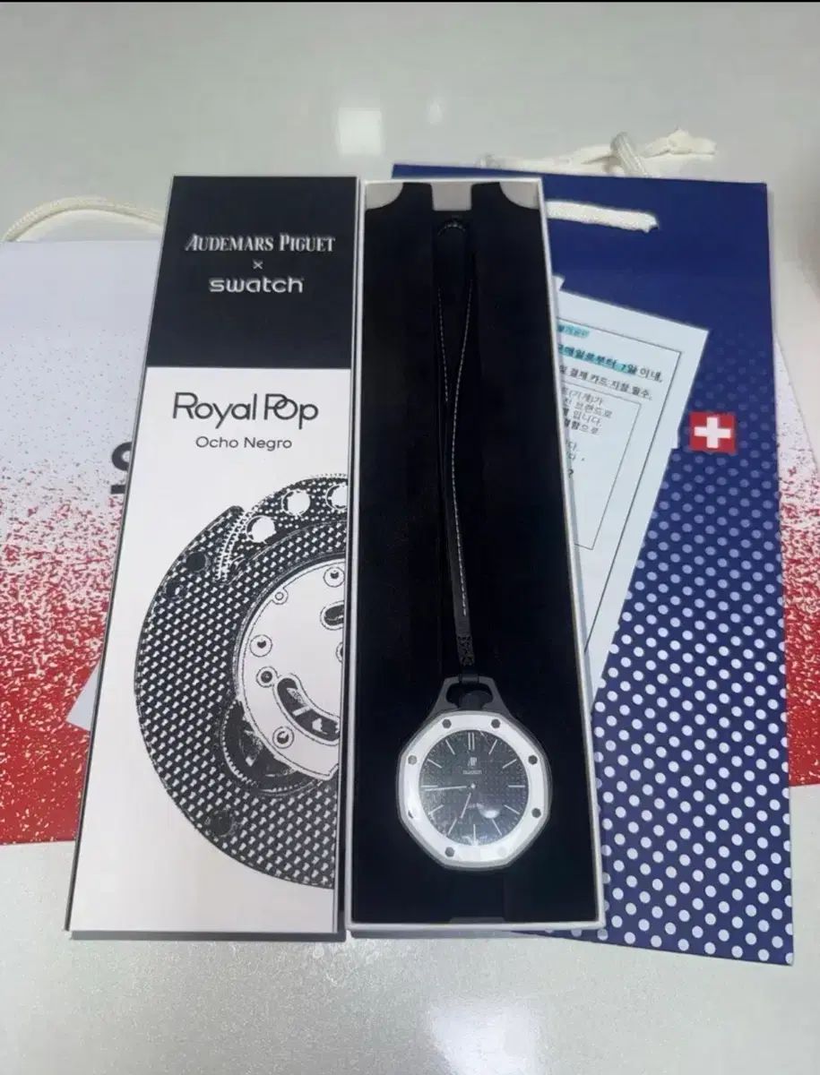 Swatch Royal x Audemars オーデマピゲ Piguet Pop black this like 