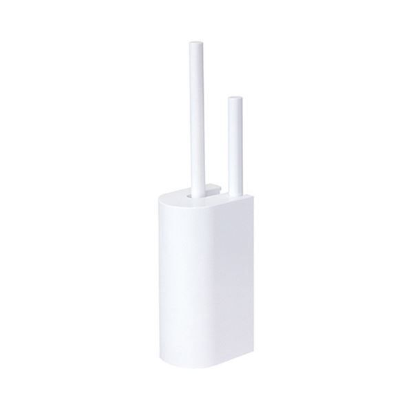 マーナ 2in1 SLIMトイレブラシ ホワイト 5個セット まとめ買い トイレ掃除