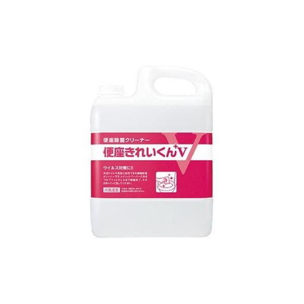 トイレ洗剤 サラヤ 便座キレイくんV 5L 業務用 大容量 便座クリーナー