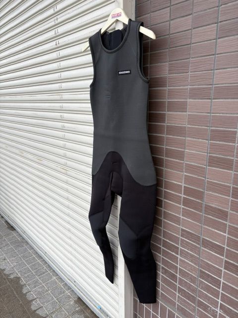 訳あり Beached Days Wetsuits ロゴパッチ 2mm スキンロングジョン L