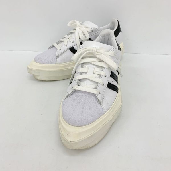 adidas アディダス Beyonce ビヨンセ SUPERSTAR IVY PARK スニーカー シューズ ローカット FY7730 レディース 24cm ホワイト 靴 DF19589■