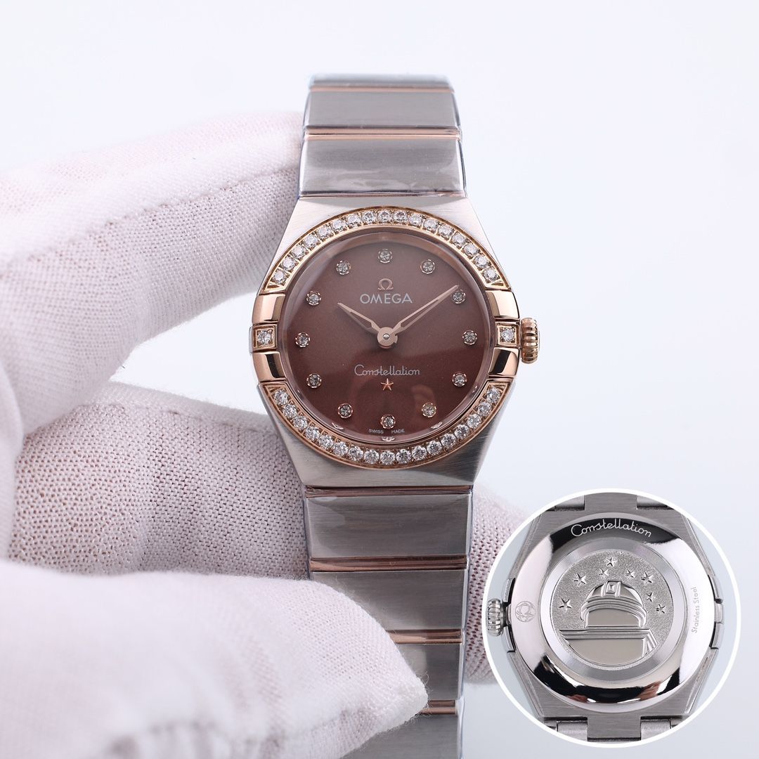 OMEGA] コンステレーション レディースクオーツウォッチ - 専用ケース