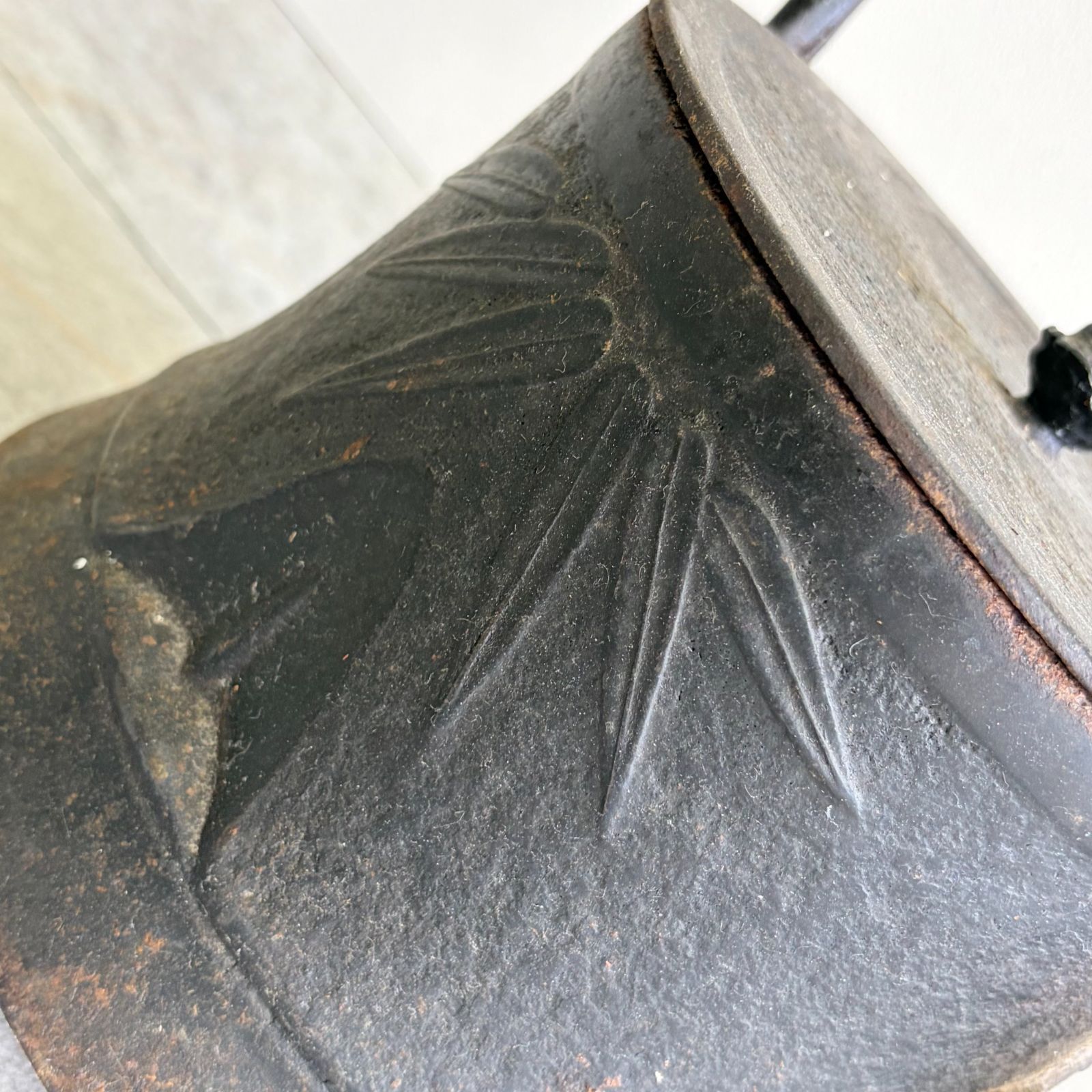 希少・骨董】南部鉄器の富士型鉄瓶 茶道具 急須 湯沸かし ヴィンテージ