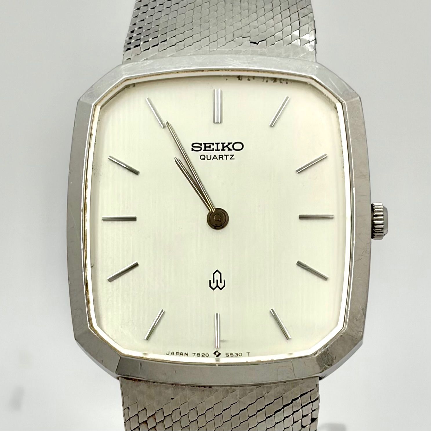 新品電池】SEIKO セイコー メンズ 腕時計 オクタゴン シャリオ 7820