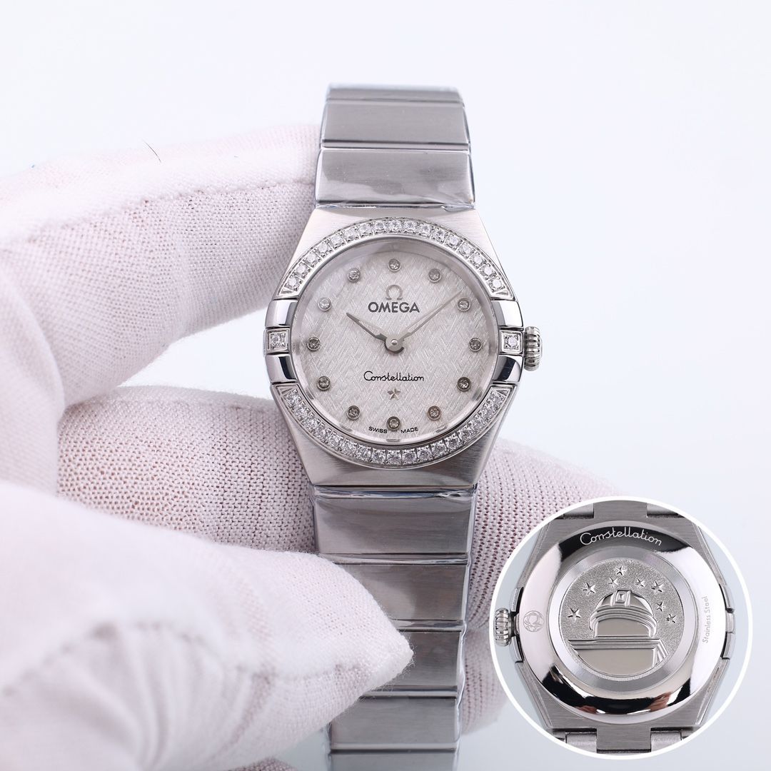OMEGA コンステレーション　レディース ジャンク品 OMEGA] コンステレーション レディースクオーツウォッチ - 専用ケース
