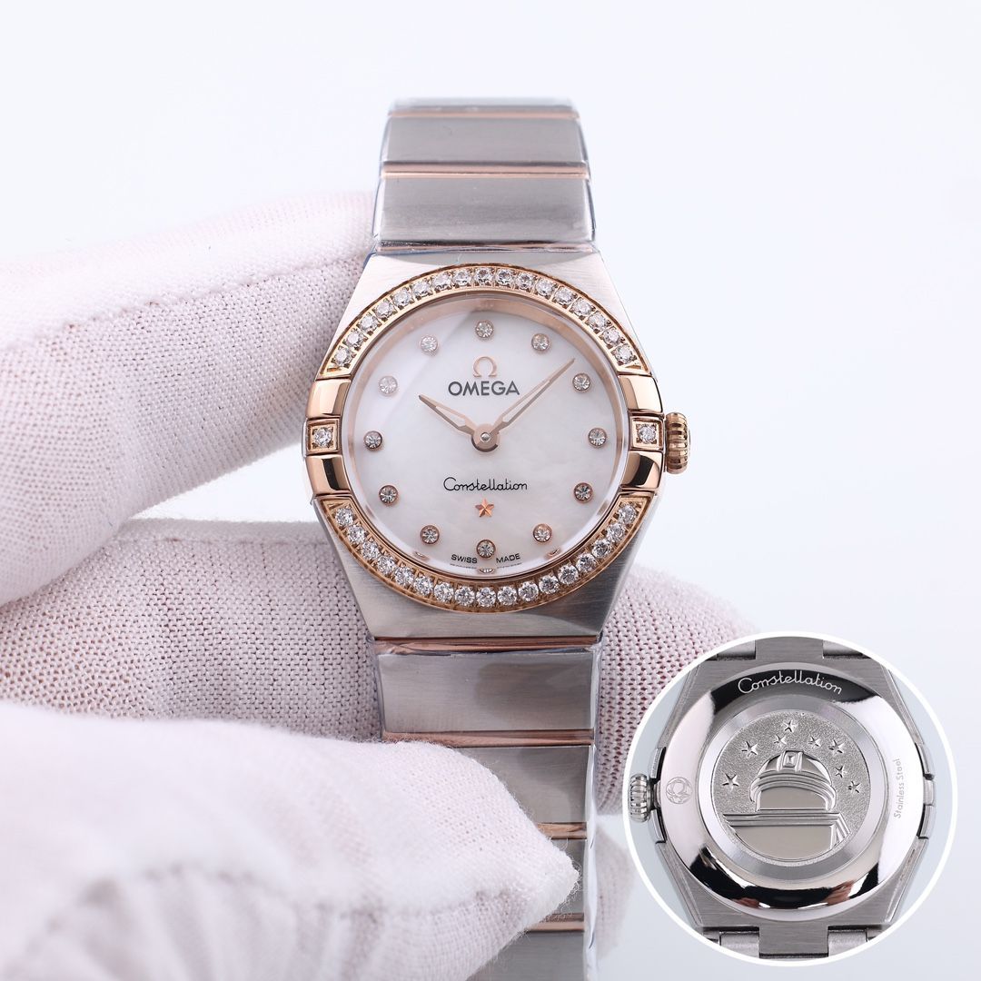 OMEGA] コンステレーション レディースクオーツウォッチ - 専用ケース