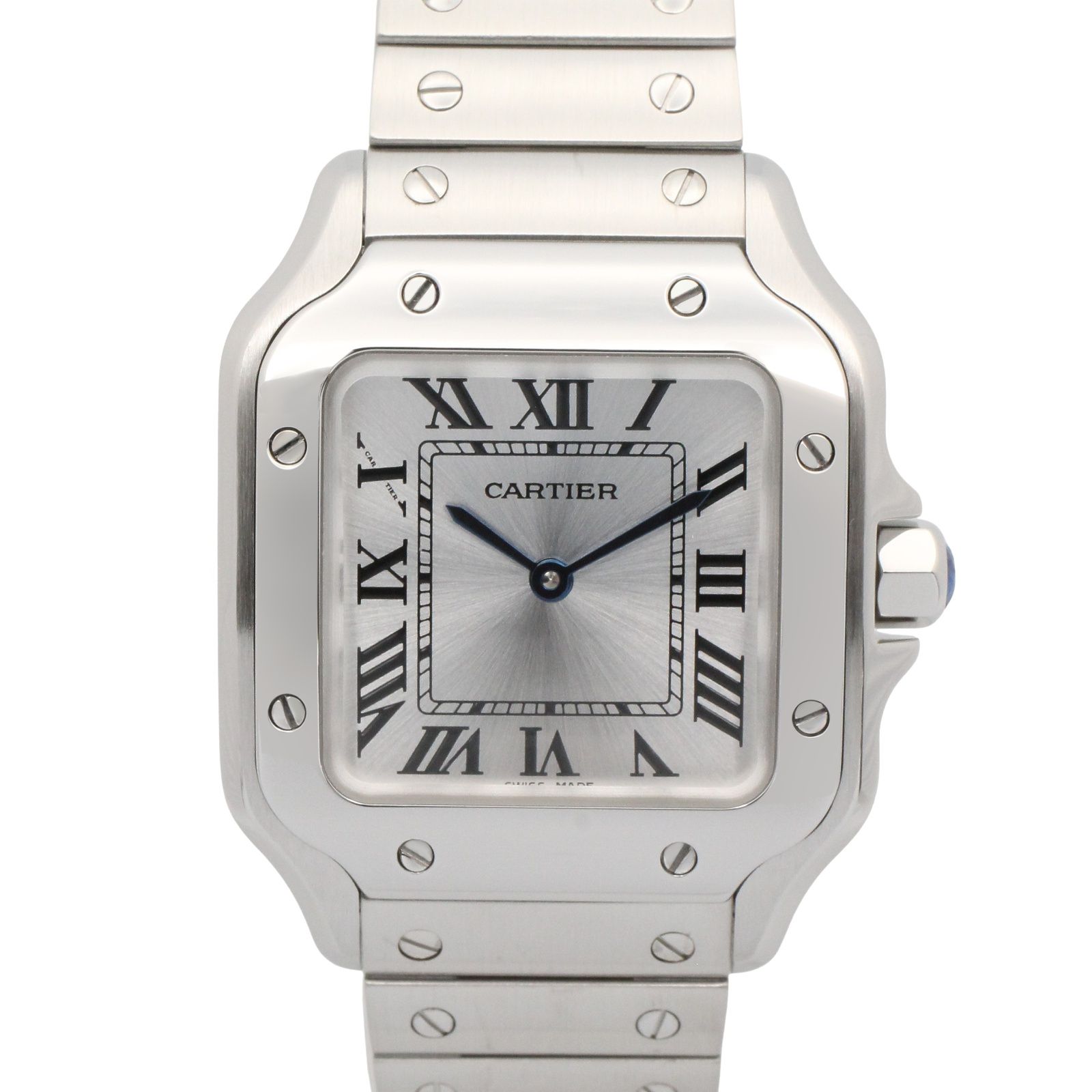 カルティエ CARTIER 腕時計 サントス ドゥ カルティエ SM WSSA0082 シルバー ステンレススチール サントス ドゥ カルティエ SM レディース Used A 400,320円