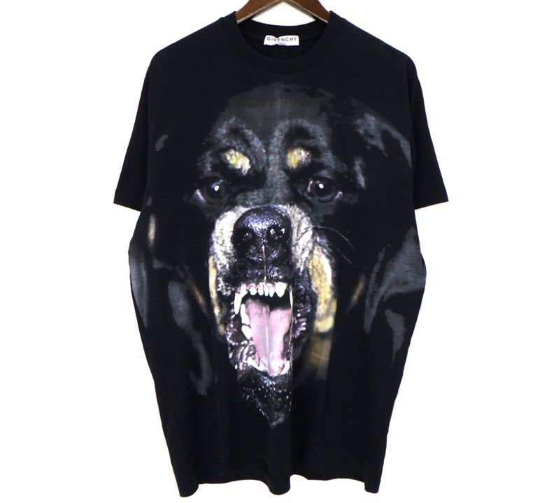 ジバンシィ GIVENCHY 【 Rottweiler BM705L3Y1P 】 ロット ワイラー プリント 半袖 Tシャツ 51216