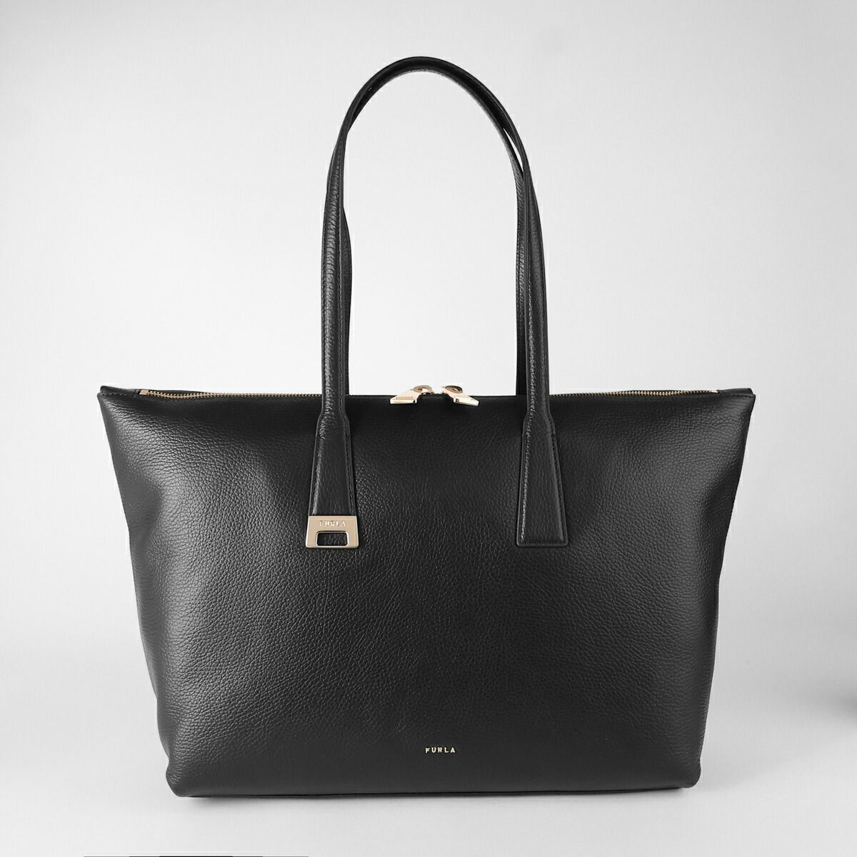 新品 フルラ FURLA トートバッグ オリビア SHOPPING L ネロ