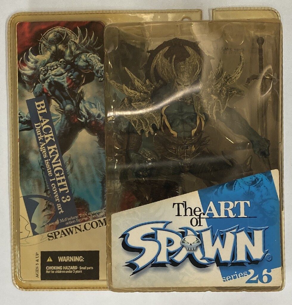 McFARLANE TOYS SERIES 26 / THE ART OF SPAWN BLACK KNIGHT 3 6インチ