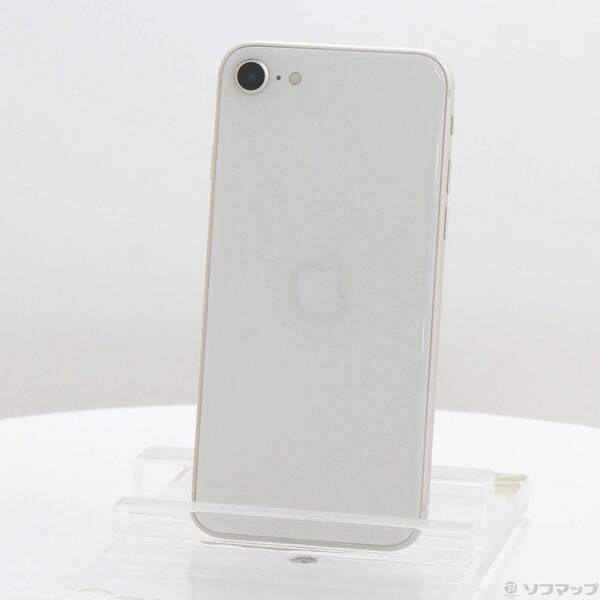 ソフマップ 〔中古品〕 iPhone SE 第3世代 64GB スターライト MMYD3J／A SIMフリー【196】