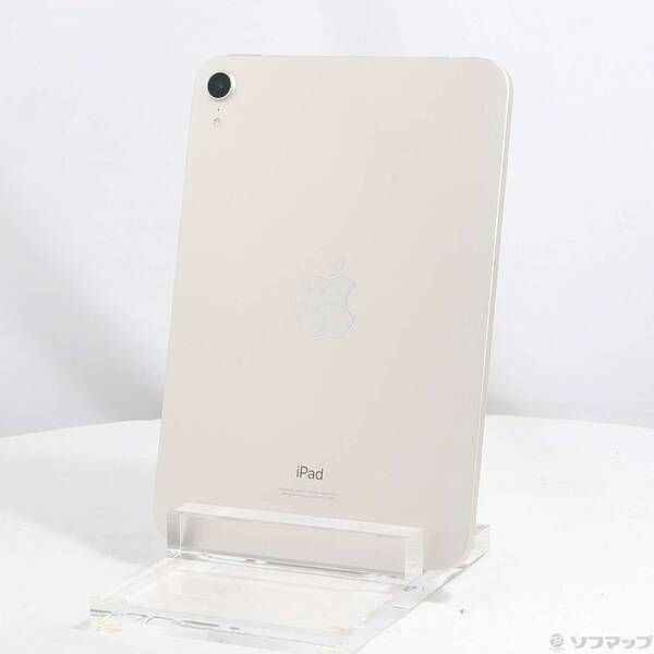 ソフマップ 〔中古品〕 iPad mini 第6世代 64GB スターライト MK7P3J／A Wi-Fi【305】