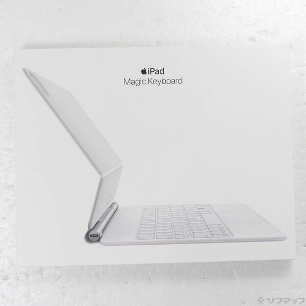 ソフマップ 〔中古品〕 11インチ iPad Pro 第3／2／1世代用 Magic Keyboard 日本語 ホワイト MJQJ3J／A【258】