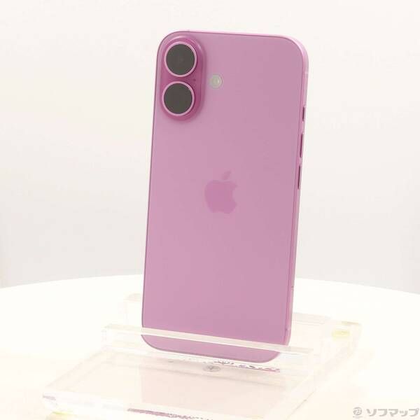 ソフマップ 〔中古品〕 iPhone16 256GB ピンク MYDY3J／A SIMフリー【262】