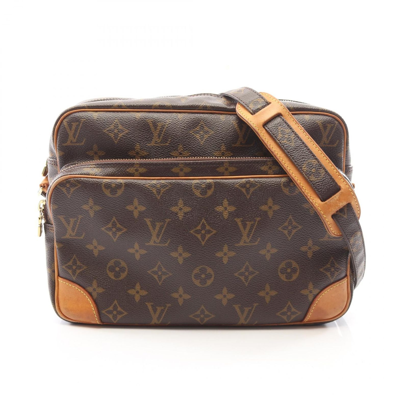 ルイ・ヴィトン LOUIS VUITTON ショルダーバッグ ナイル M45244 PVCコーティングキャンバス レザー ナイル レディース Used B