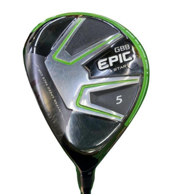 【中古】 キャロウェイ GBB EPIC STAR 5W レフティ フェアウェイウッド FW Speeder EVOLUTION for GBB (フレックスSR) メンズ 男性用 左利き レフティ 左用 Cランク ゴルフクラブ