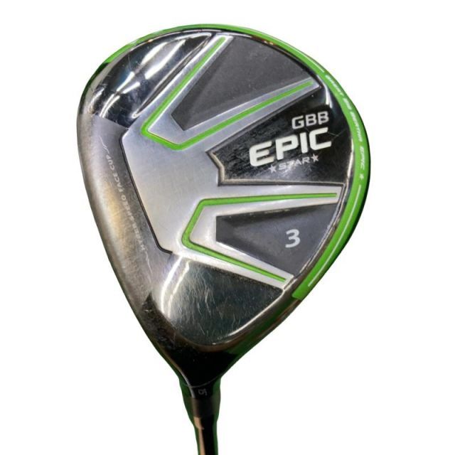 【中古】 キャロウェイ GBB EPIC STAR 3W レフティ フェアウェイウッド FW Speeder EVOLUTION for GBB (フレックスSR) メンズ 男性用 左利き レフティ 左用 Cランク ゴルフクラブ